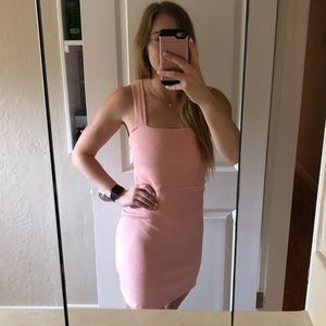 Urban Outfitters pink babydoll dress